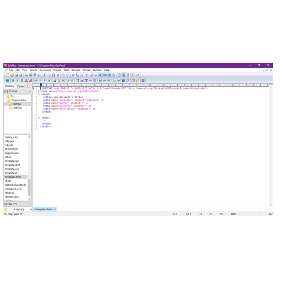 EditPlus 2025 | โปรแกรมเขียนโค้ด Text Editor สำหรับ Windows x64 ...