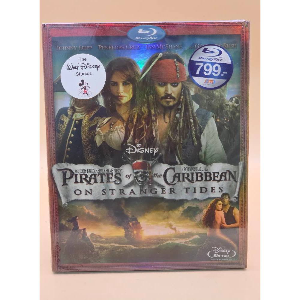 Pirates Of The Caribbean On Stranger Tides : Blu-ray แผ่นแท้ มือ 1 มี ...