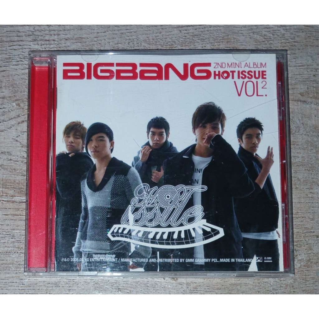 Bigbang Big Bang ซีดี CD Album 2nd Mini Album Hot Issue Vol. 2