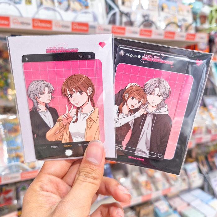 Level One Dreamers Clear card การ์ดใส PVC มิเกลคิสเซลฟี่ แบบหวาน ๆ ใจ ...