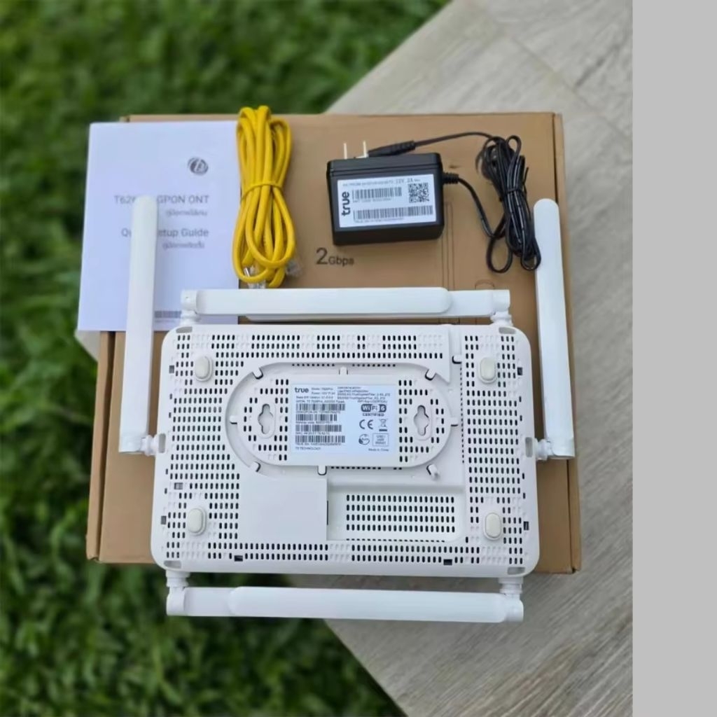 อุปกรณ์กระจายสัญญา Mesh Wifi6 TrueGigatex Fiber T626Pro V2 Wifi AX3000 ...