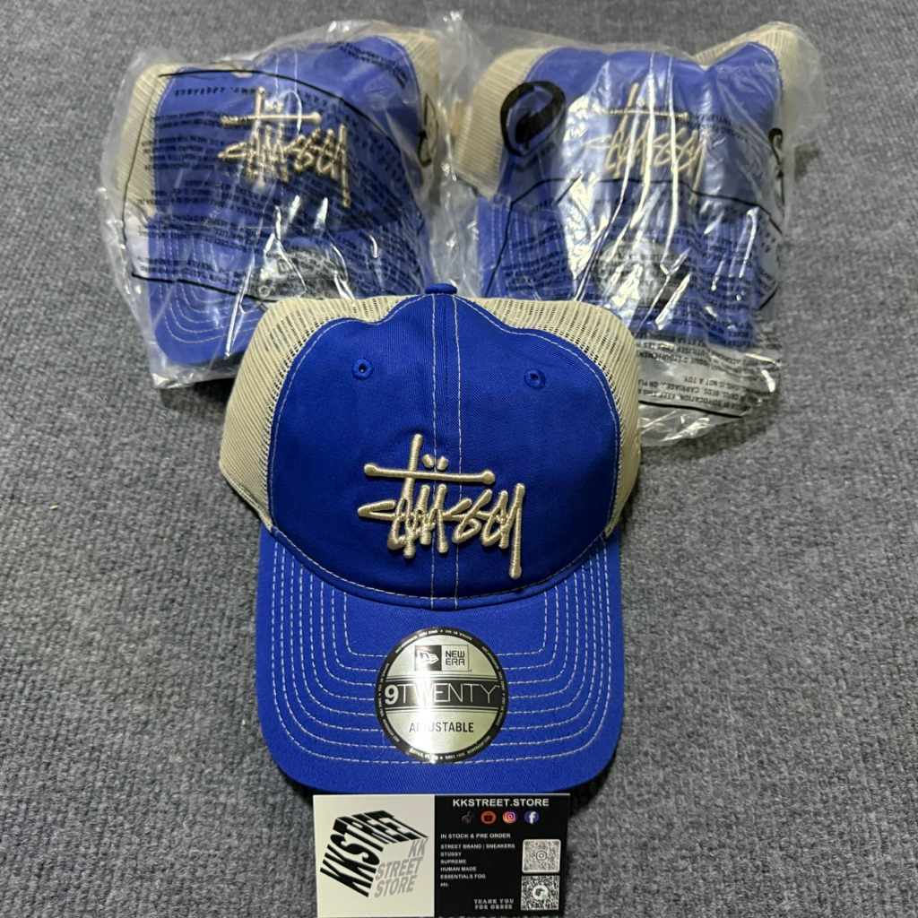 STUSSY NEW ERA 9TWENTY BASIC TRUCKER | Shopee Thailand