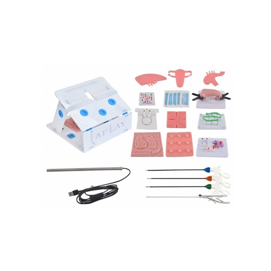 Laparoscopic Simulator Training Box Foldable Laparoscopy Endo Trainer ...