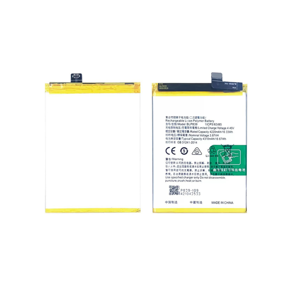 แบตเตอรี่ Battery OPPO A95 5G/Reno 6Z แถมชุดไขควง | Shopee Thailand