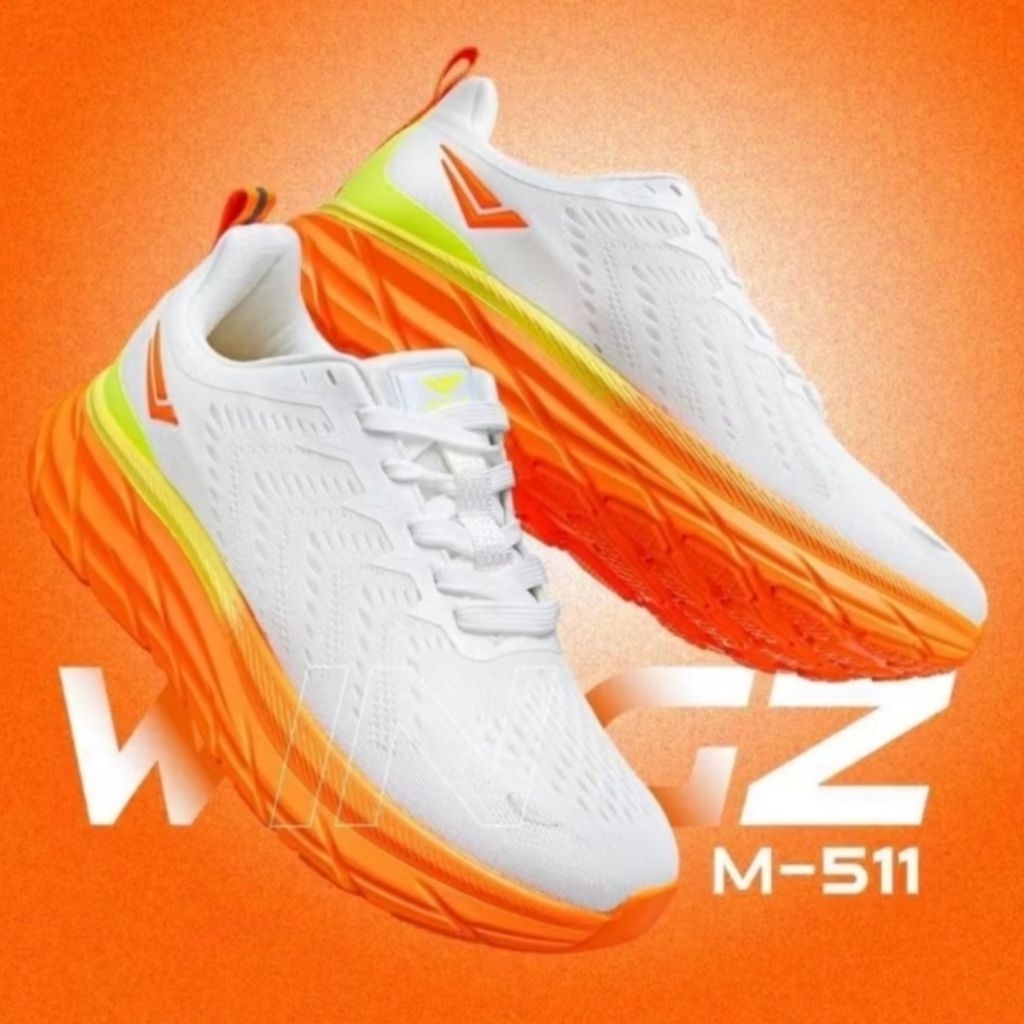 (WINGZลิขสิทธิ์💯)ไซส์ 40-45 รองเท้าวิ่ง NEO RUN พื้นไฟล่อนเบา นุ่มเด้ง ...