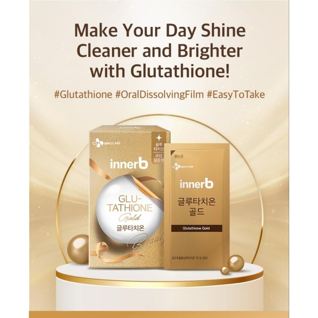 innerb glutathione exp.2027​Innerb Gold 30 Sheetsกลูต้าแบบแผ่นชีท Hormone Booster PDF) Injuries, Injections, and Weight:500.00 Gram