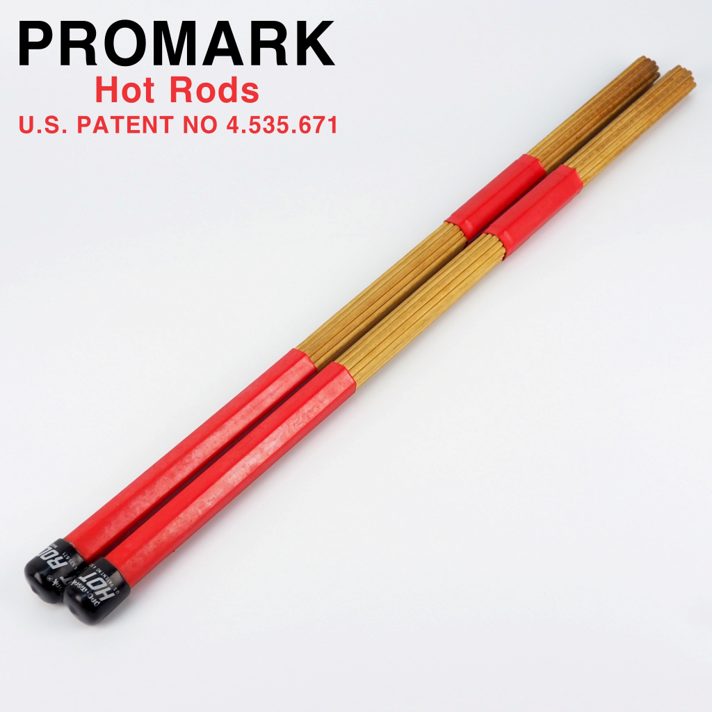 Promark Hot Rods Drum Sticks ไม้กลองก้านธูป มือสอง สภาพดี | Shopee Thailand