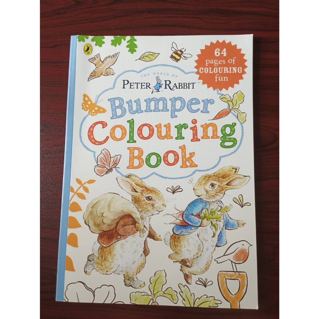 หนังสือภาษาอังกฤษ The World of Peter Rabbit: Bumper Colouring Book มือ ...