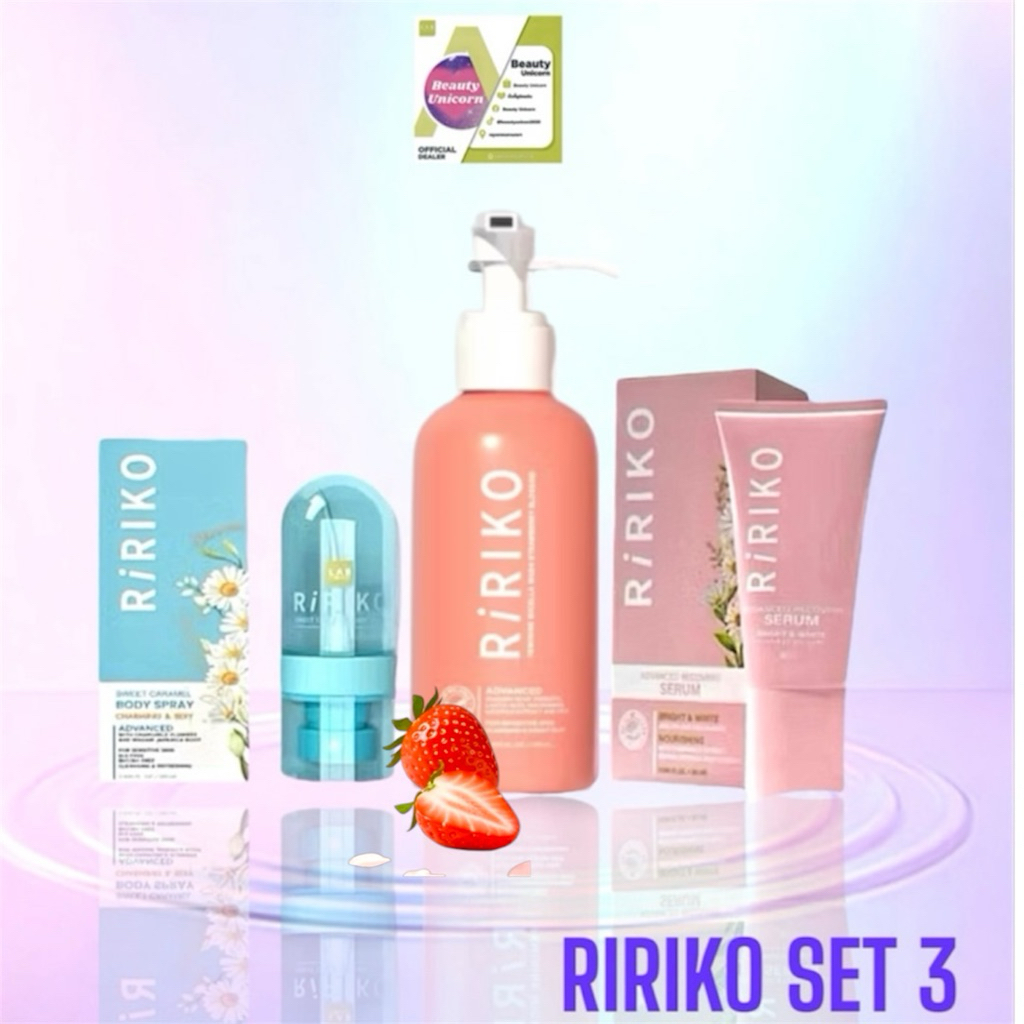 🍓ริริโกะ เซ็ท RIRIKO SET 3 ชิ้น 🍓ผลิตภัณฑ์สำหรับจุดซ่อนเร้น | Shopee ...