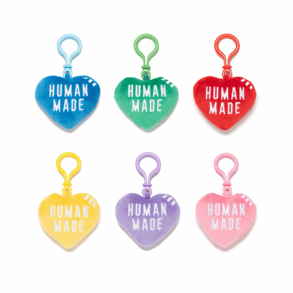 พร้อมส่ง ของแท้💯 Human Made STUFFED HEART KEY CHARM | Shopee Thailand