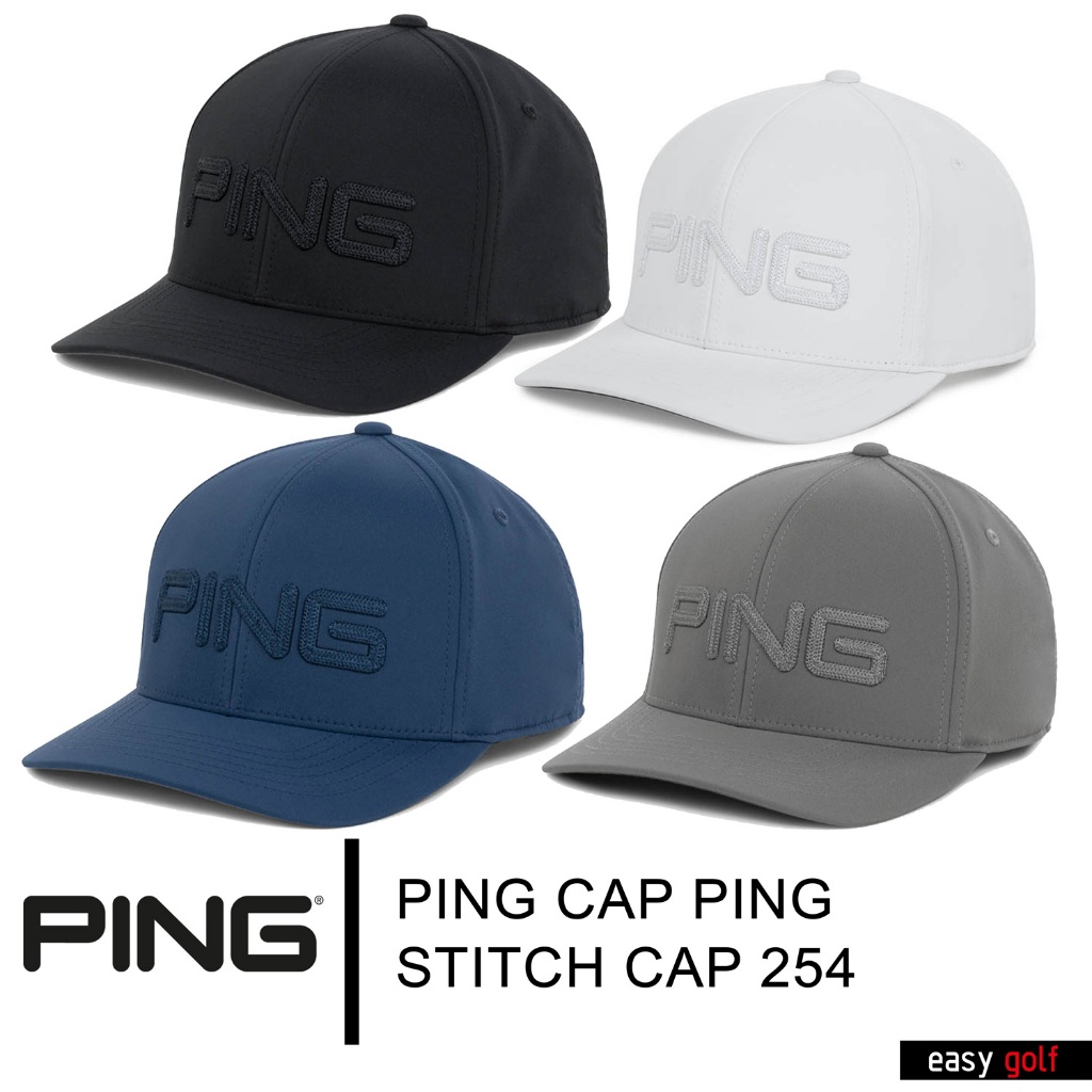 PING CAP PING STITCH CAP 254 PING CAP MEN หมวกกอล์ฟ หมวกกีฬาผู้ชาย ...