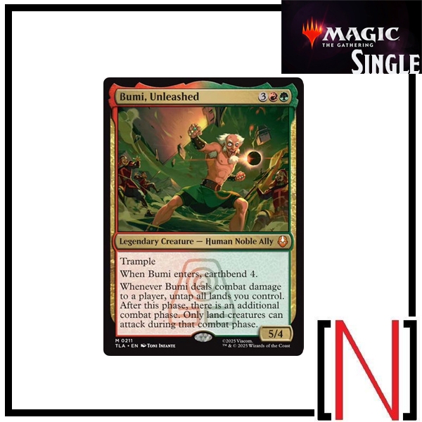 [MTG][Single][TLA] Bumi, Unleashed ระดับ Mythic [ภาษาอังกฤษ] | Shopee