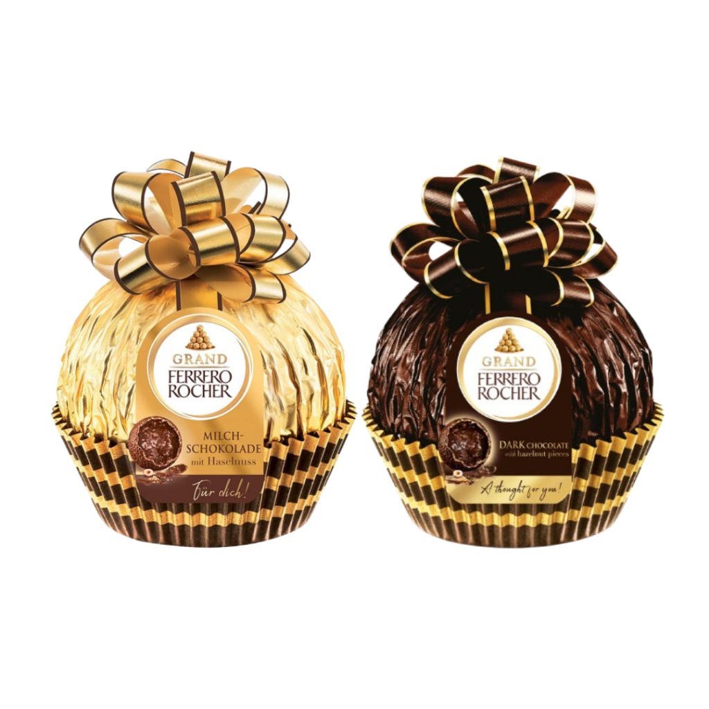 Ferrero Rocher Grand ลูกใหญ่ น้ำหนัก 125 กรัม มี 2 รส สินค้าชั้นนำจาก ...