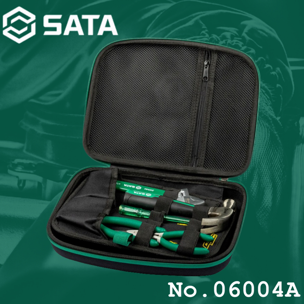 SATA ชุดเครื่องมือพื้นฐาน 8 ชิ้น No.06004A (8Pc. Basic Tool Set ...