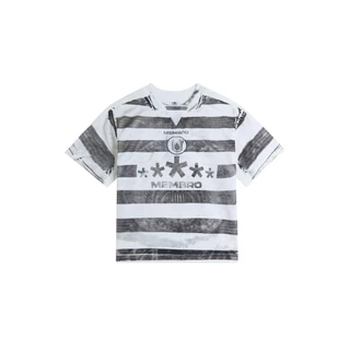 44TEES 23 Fake Jersey White เสื้อยืด