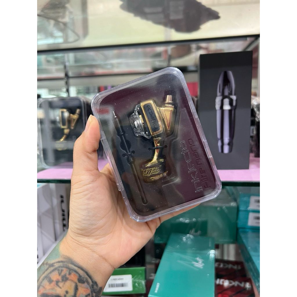 เครื่องสัก Inkjecta Flite Nano Gold Limited Edition | Shopee Thailand