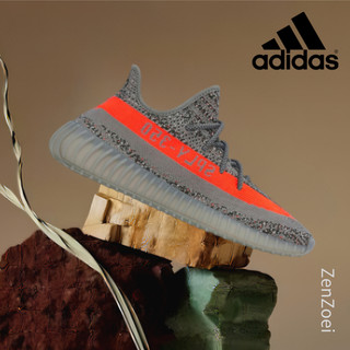 adidas gazelle silver green womens สีเบจ adidas รองเท้าผู้หญิง YEEZY BOOST 350 V2 main image 1
