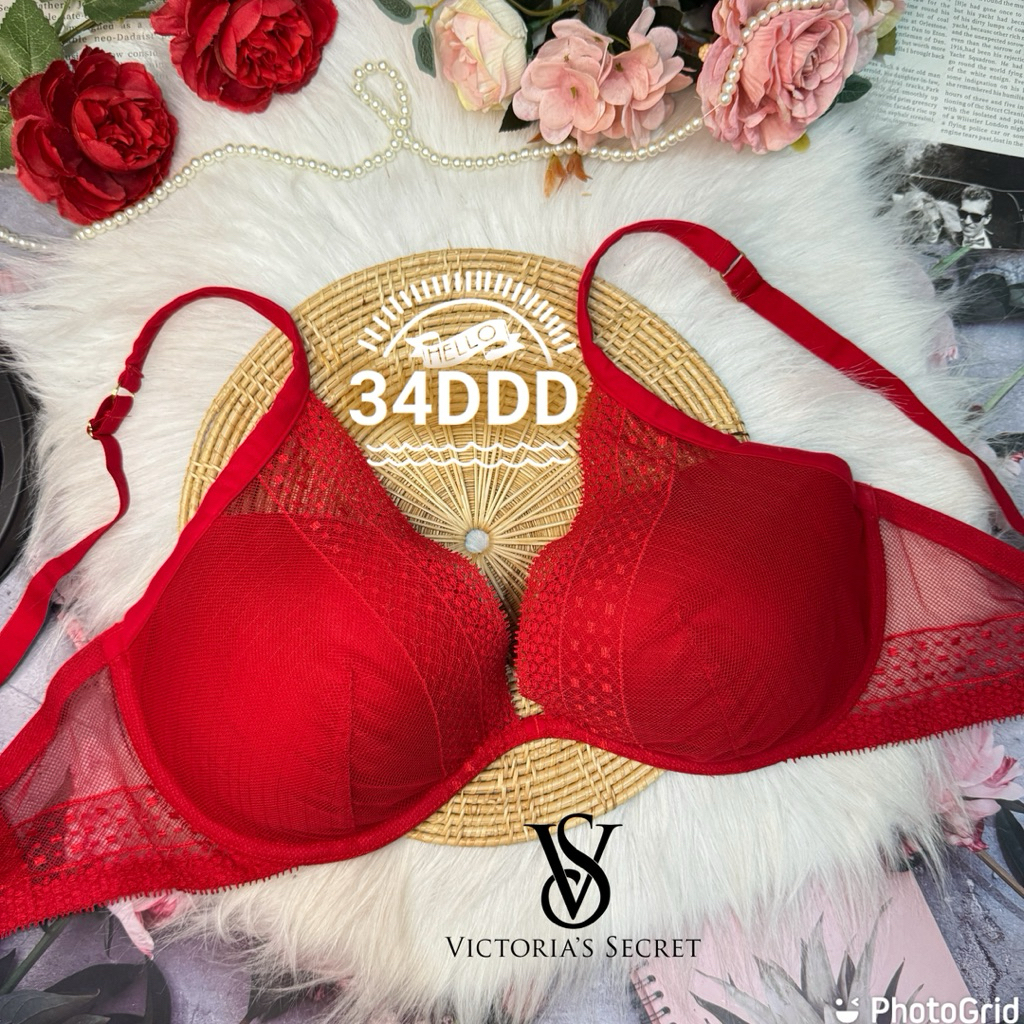 Victoria’s Secret 34DDD 34F ฟองบาง สะอาด ใหม่ | Shopee Thailand