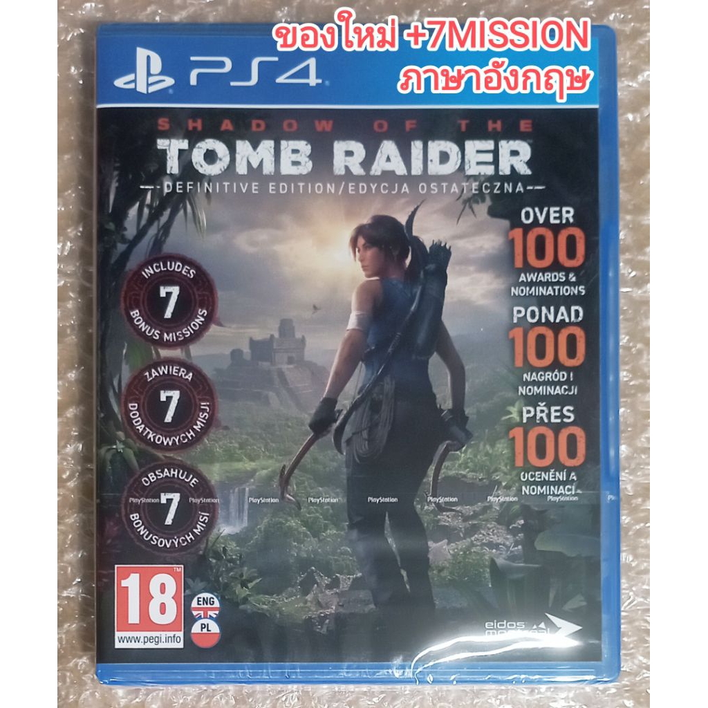 มือ1 SHADOW OF THE TOMB RAIDER DEFINITIVE EDITION ภาษาอังกฤษ PS4 ...
