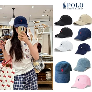 โปรโมชั่น Flash Sale : หมวก Polo ralph lauren หมวกเบสบอลThe Iconic Cotton Chino Ball CAP ของแท้ แท้ 100%