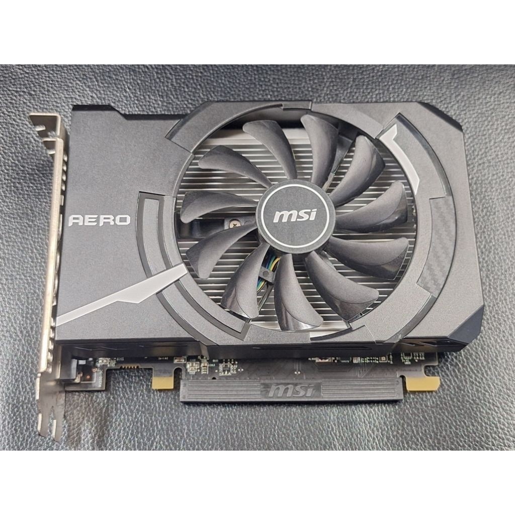 การ์ดจอมือ ️MSI Radeon RX 550 AERO ITX 4G OC สภาพดี | Shopee Thailand