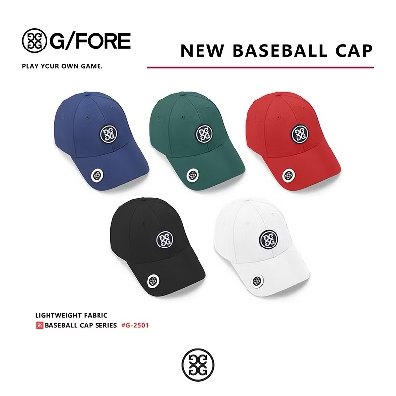 หมวกกอล์ฟมีมาร์ค G/Fore Golf hat With Golf Ball Marker | Shopee Thailand