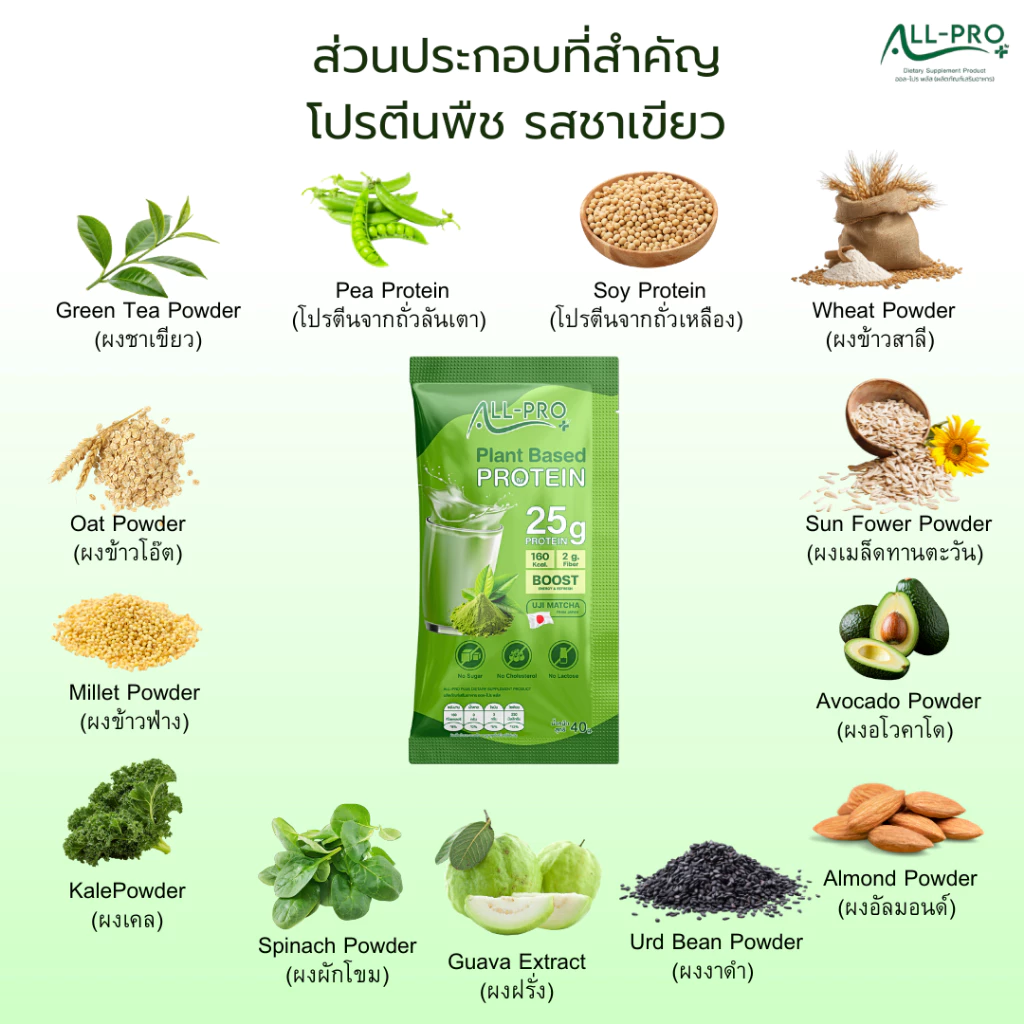 All Pro Plus Green Tea