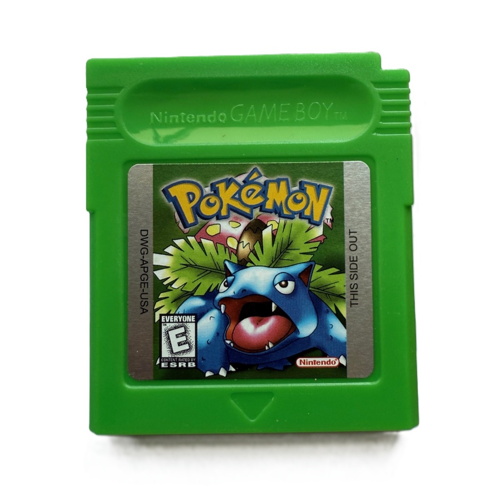 พร้อมส่ง เกม Pokemon สําหรับ Nintendo GBC (Gameboy Color) Green เกมบอย ...