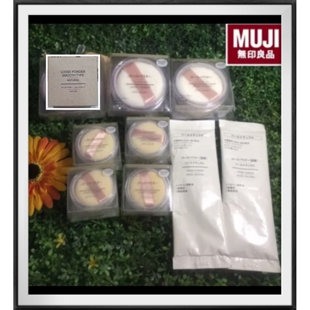 MUJI Loose Powder แป้งฝุ่น muji แพคเกจใหม่ | Shopee Thailand
