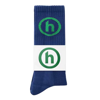 HIDDEN NY CORE SOCK - NAVY/LIME