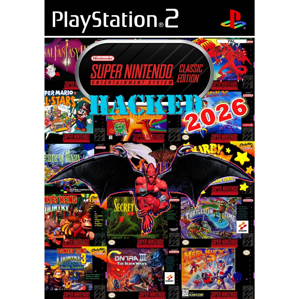 PlayStation2 - SNES Classic 128 Games [New Update 2026] งานพิเศษ!! ติด ...