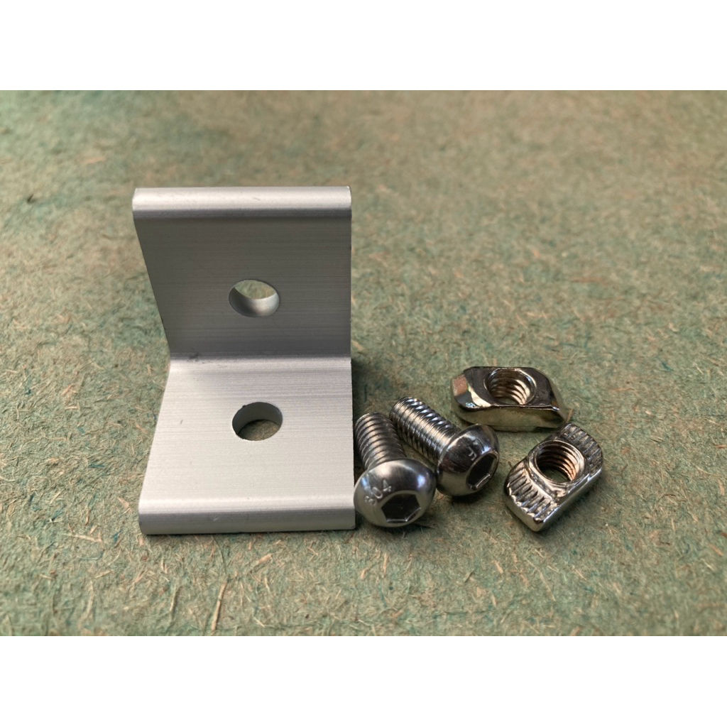 ส่งด่วน L-Bracket Kit Set Pack1 ข้อต่อฉากยึดสำหรับอลูมิเนียมโปรไฟล์ ...