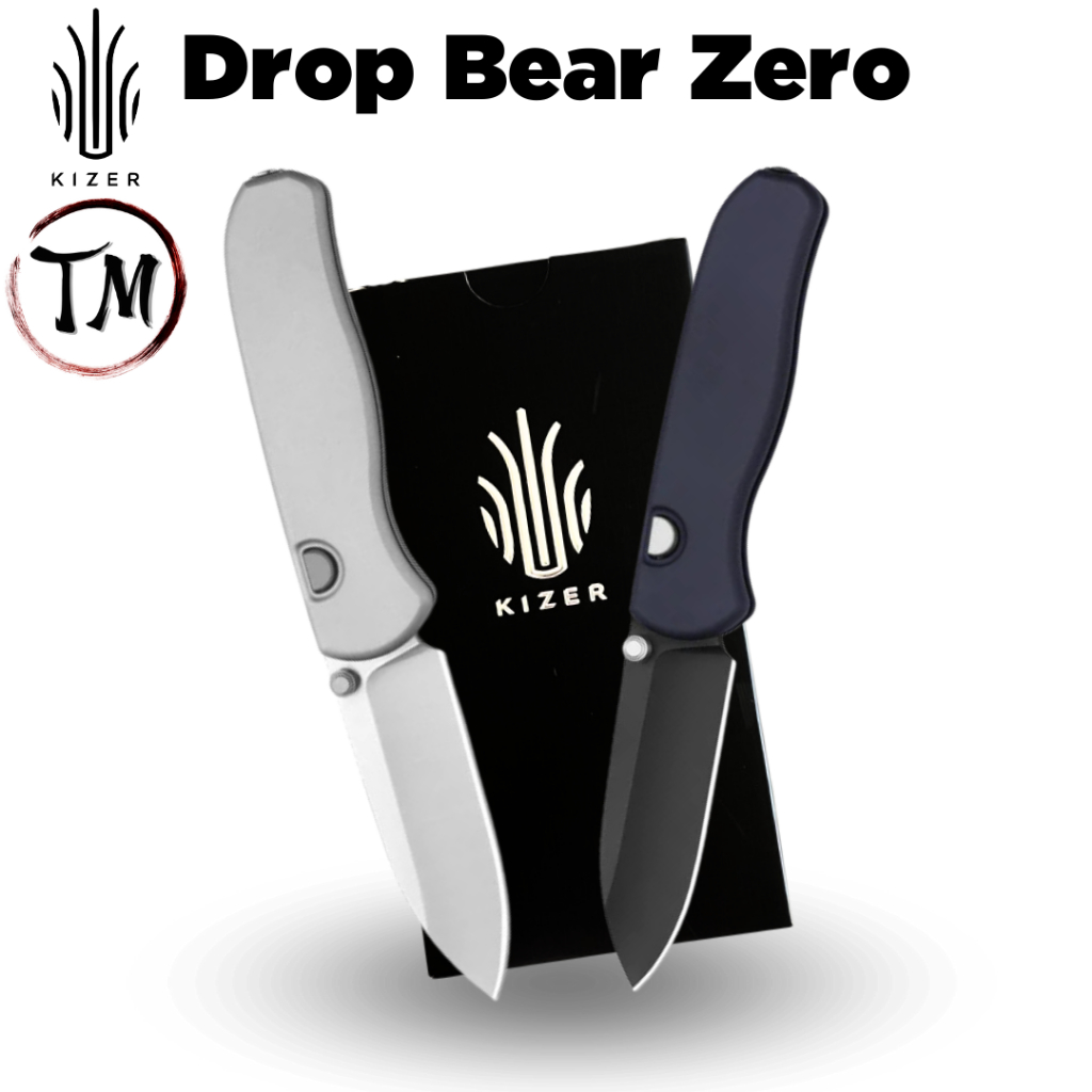Kizer DropBear Zero พี่หมีซีโร่เหล็กM390 มีดEDCมินิมอล เบากระทัดรัด ...