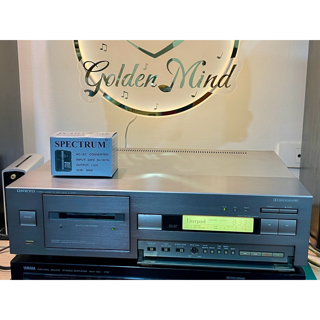 ONKYO K-200R Liverpool カセットデッキ ONKYO K-200Rの仕様 オンキヨー/オンキョー
