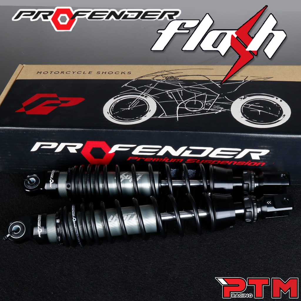 Profender Flash Forza 300 - 350 STD / LOAD สีดำ ปรับพรีโหลด รีบาวน์ ได้ ...