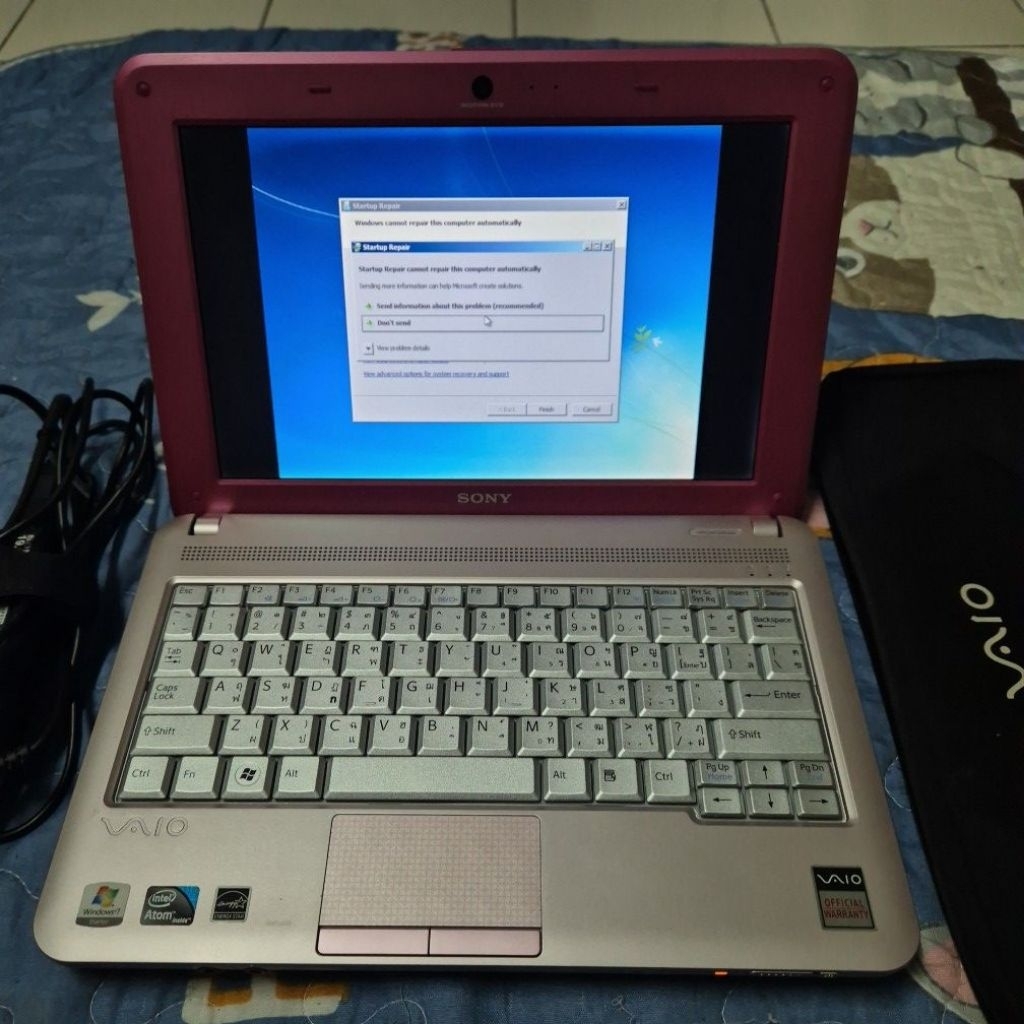 Notebook Sony PCG-21313W มือสอง สภาพดีมาก | Shopee Thailand