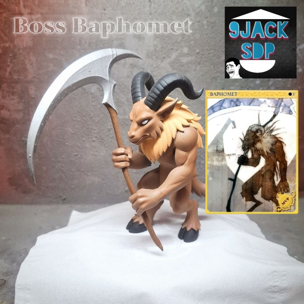 Ragnarok online Boss baphomet โมเดลเรซิ่น ของสะสม Boss model | Shopee ...