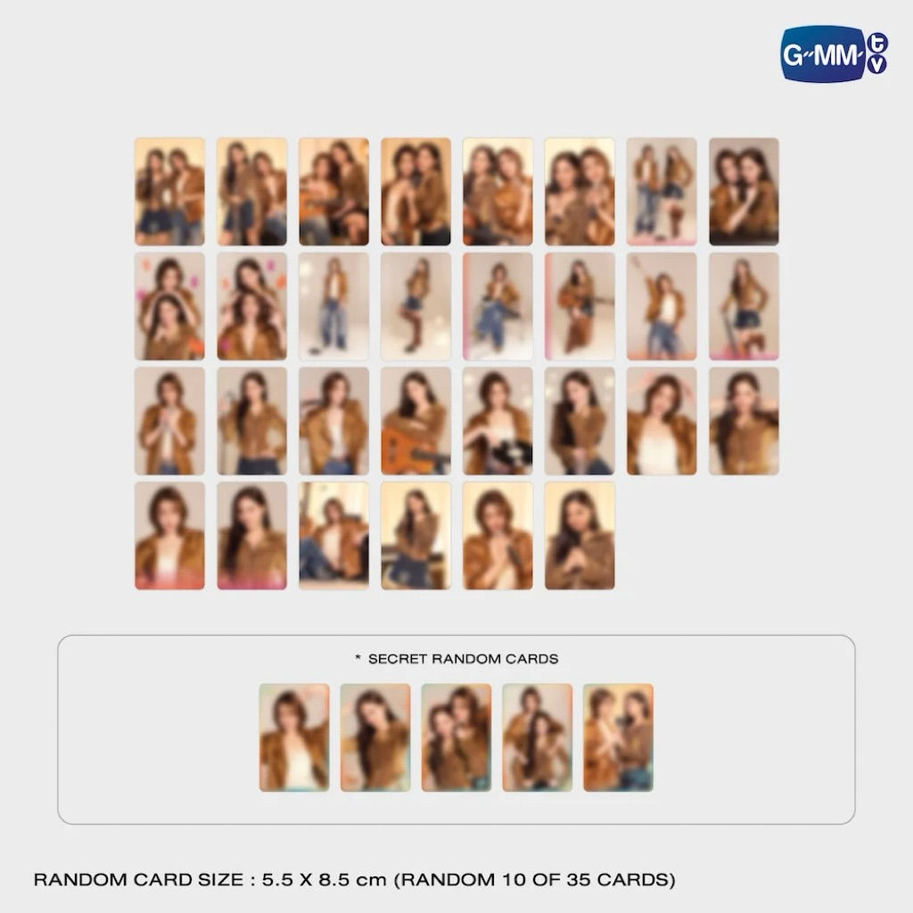 🚚（พร้อมส่ง）EMIBONNIE LOVE SESSION COLLECTIBLE RANDOM CARD GMMTV
