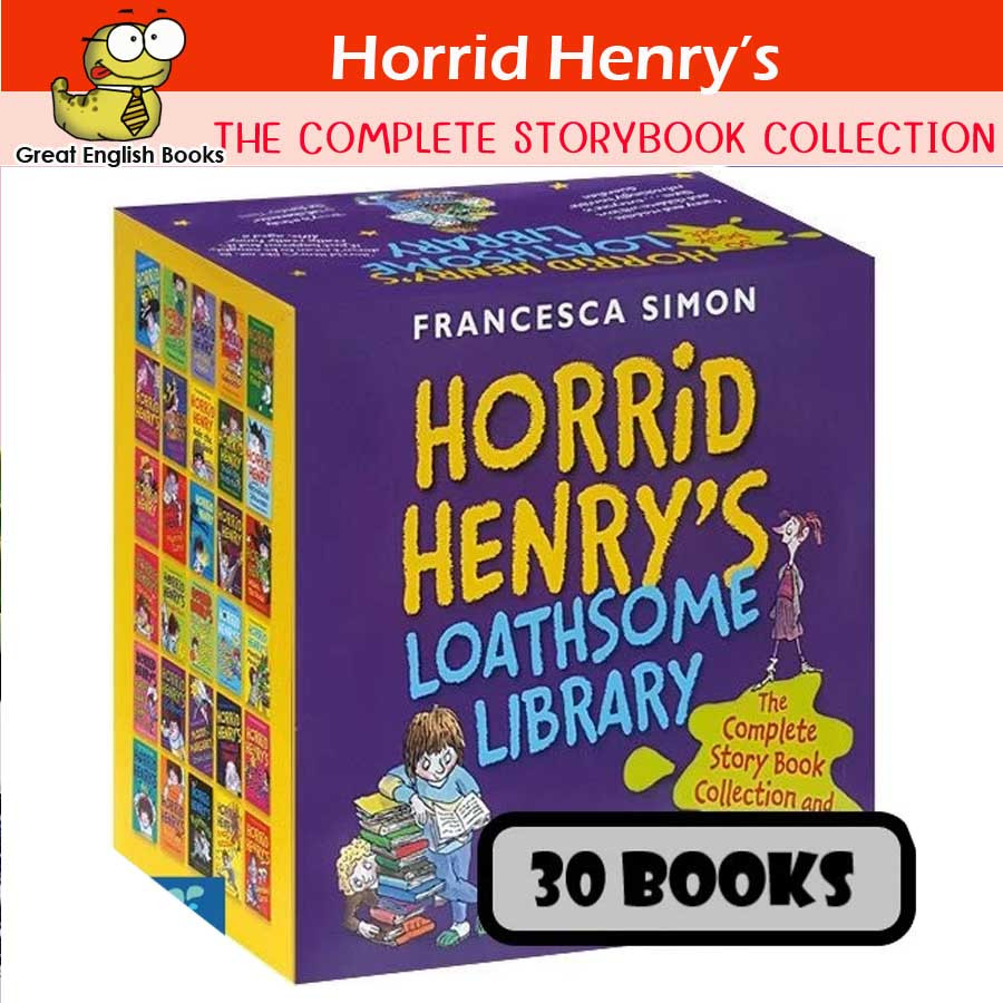 (ใช้โค้ดรับcoinคืน10%ได้) HORRID HENRY'S LOATHSOME LIBRARY - THE ...