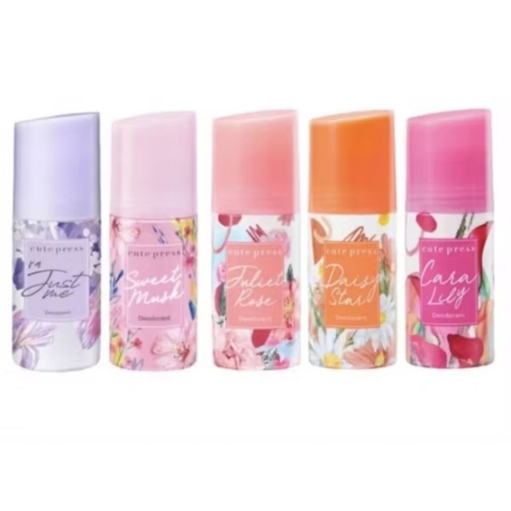 โรลออน Cute Press Deodorant | กลิ่นหอมสุดเซอร์ไพรส์60ml | Shopee Thailand