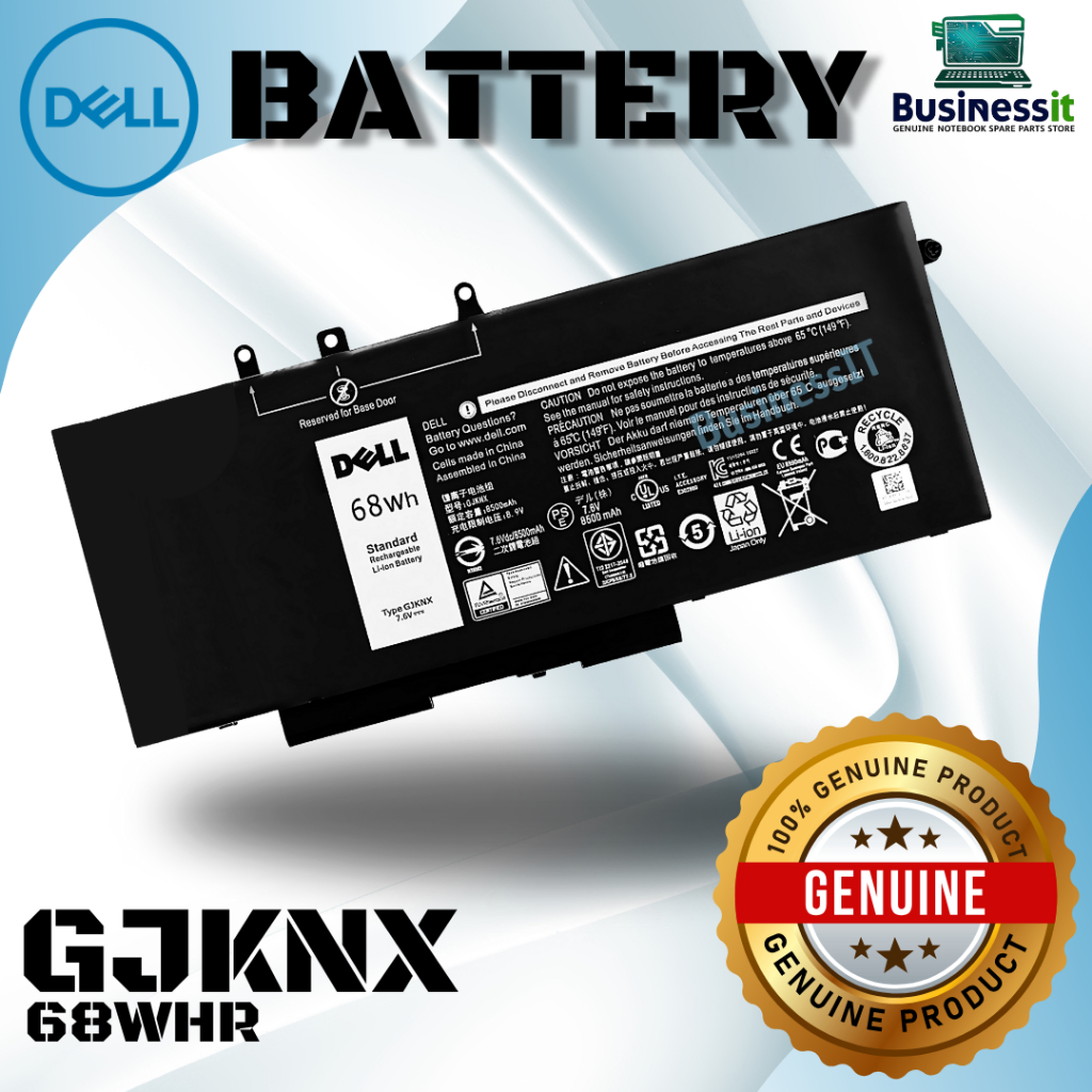 Battery Dell Precision 3520 7520 3530 แบตโน๊ตบุ๊ค Dell ของแท้ ศูนย์ ...