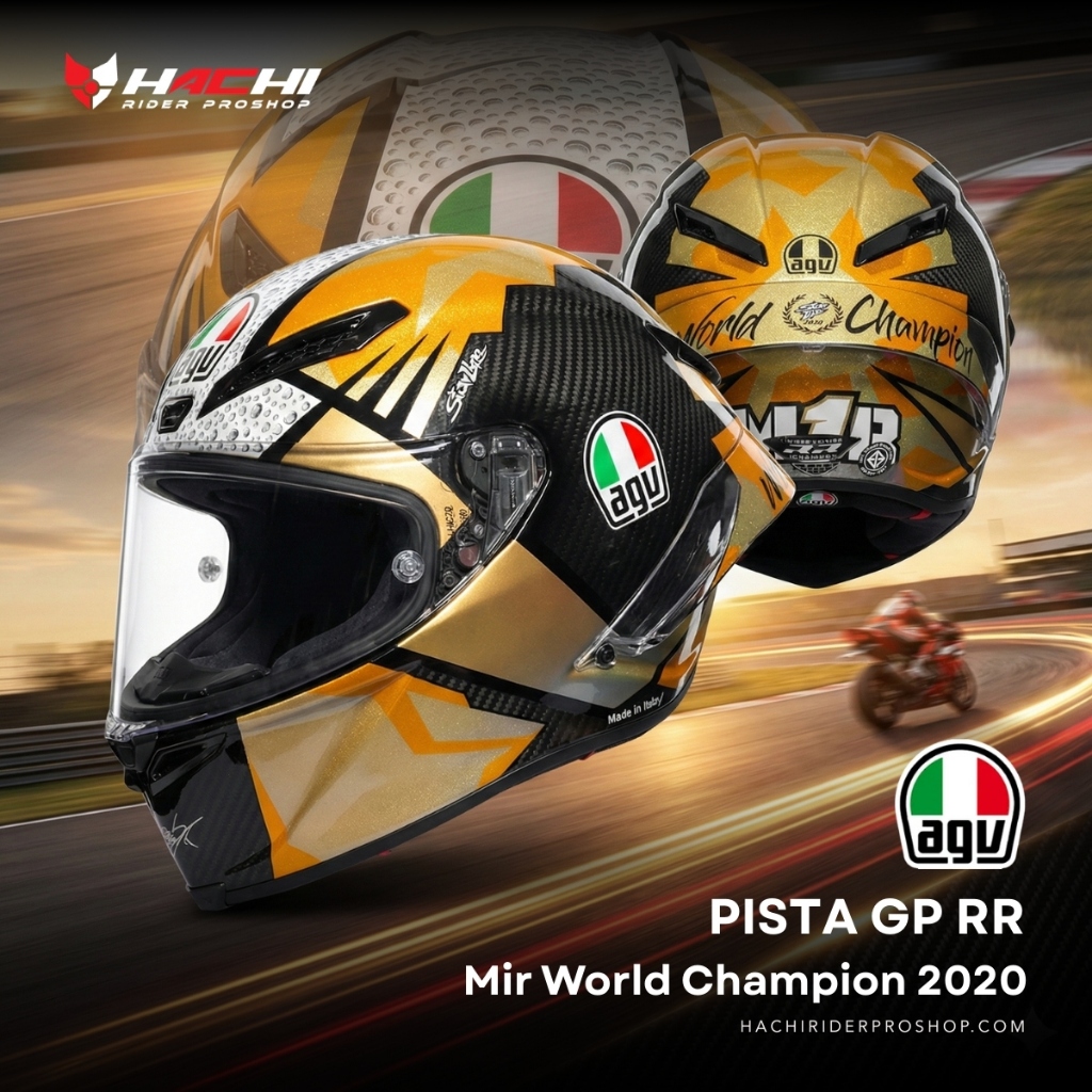AGV : PISTA GP RR - Mir World Champion 2020 ( Limited 2,000 ใบ