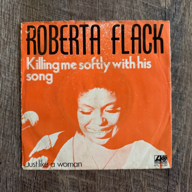 แผ่นเสียง Roberta Flack - Killing me solfly with his song viny lp 7”(VG ...