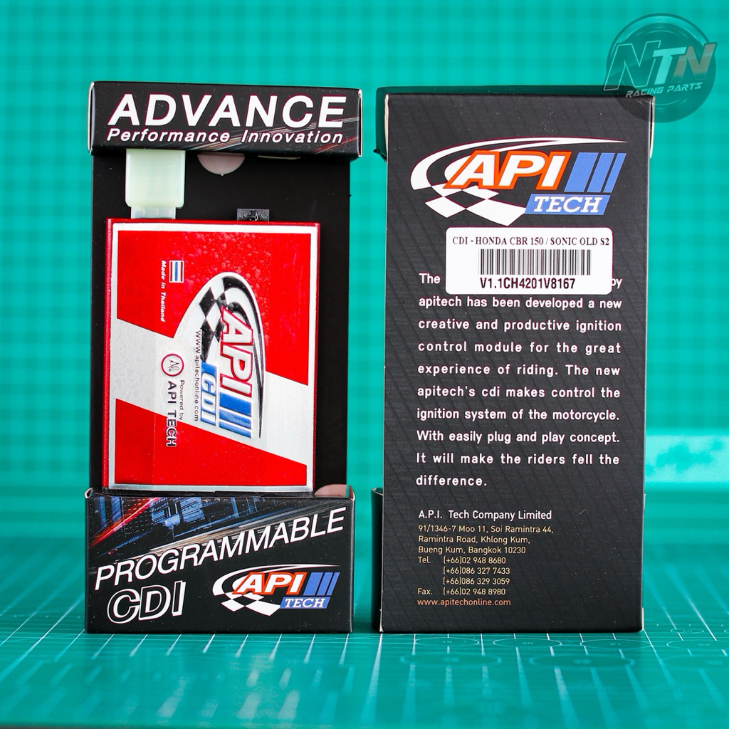 กล่องไฟ API CDI HONDA CBR150/SONIC OLD STEP2 V1.1 กล่องไฟเอพีไอ ...