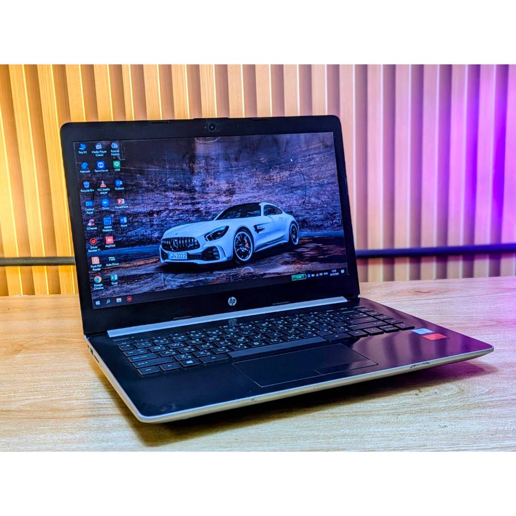 second hand notebook HP 14 CK-0014TX สเปก intel Core i3-7020U (gen7 ...