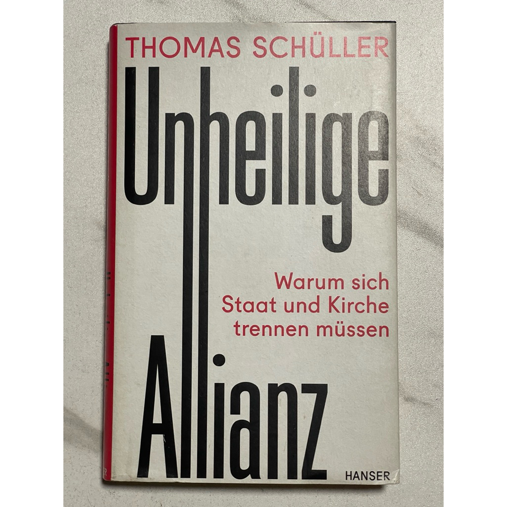 X12 หนังสือภาษาเยอรมัน Unheilige Allianz โดย Thomas Schuller แนวสังคม ...