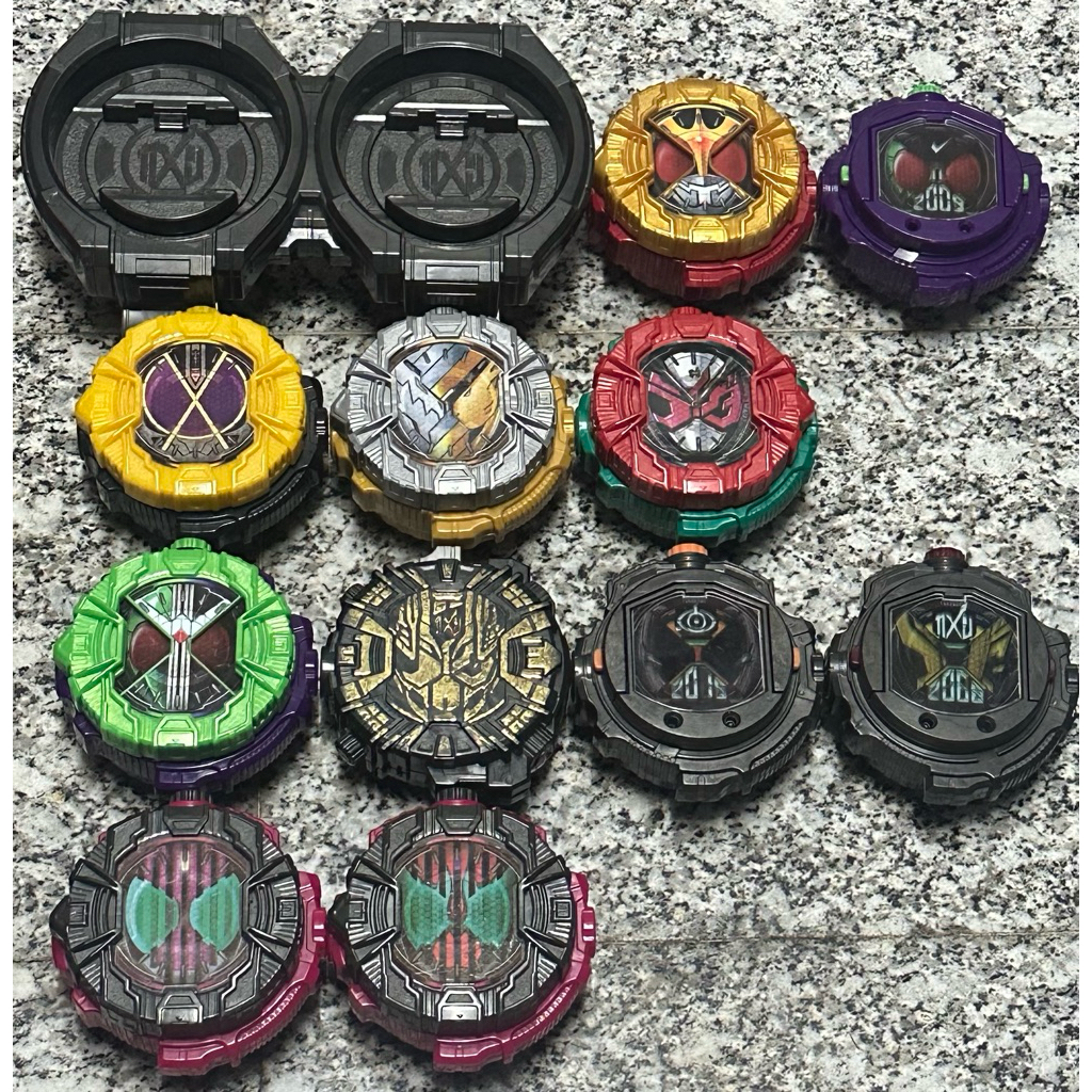 All Ridewatch Zio อุปกรณ์ สริม คาเมน ไรเดอร์ จิโอ ไรวอช รวม ไรเดอร์ จาก ...