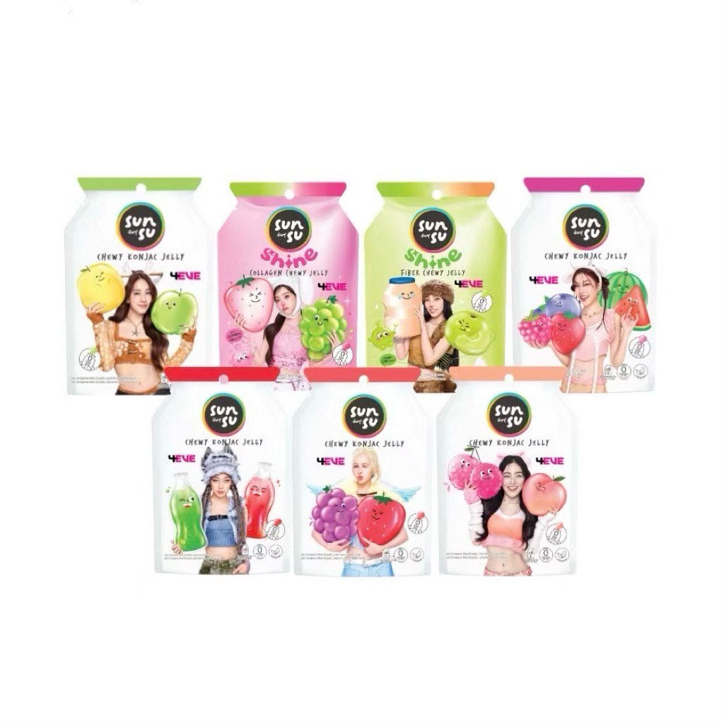 [พร้อมส่ง] Sunsu X 4EVE ATLAS ซันซุ ยังไม่แกะ มีการ์ด มีเยลลี่ | Shopee ...