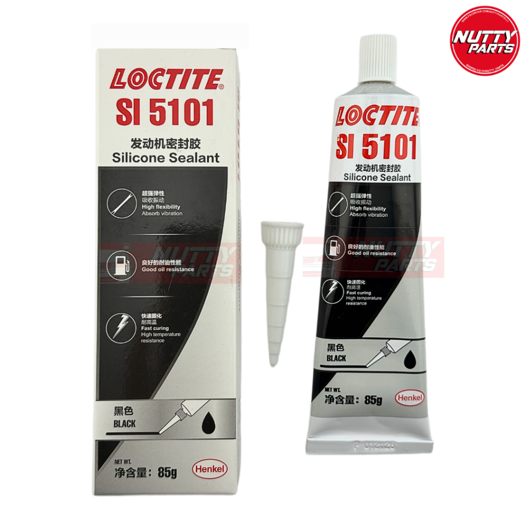 LOCTITE กาวปะเก็นเหลว กาวทาประเก็น SI 5101 สีดำ,5102 สีเทา 85G ปะเก็น ...