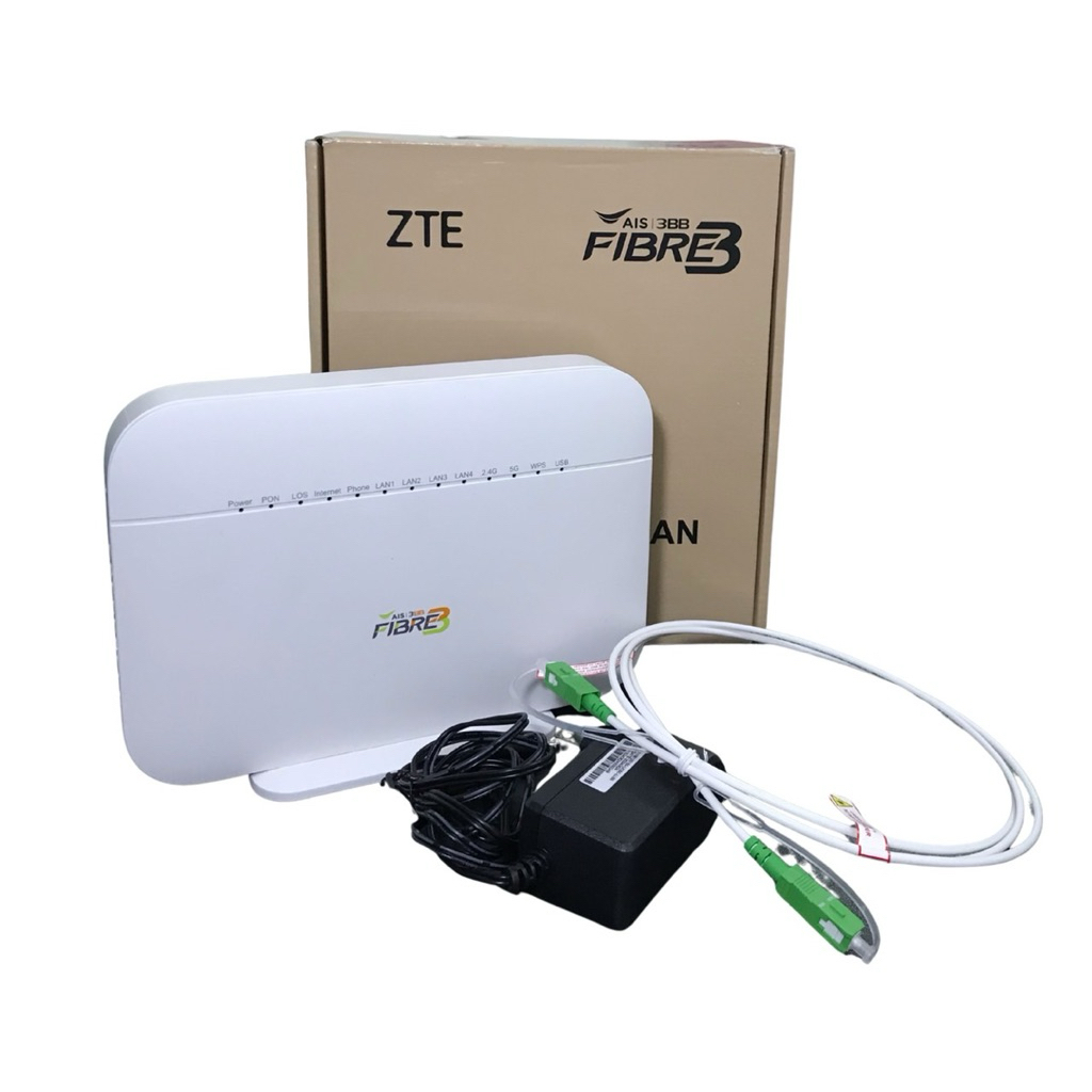 AIS Fibre Router รุ่น ZXHN G6605 เร้าเตอร์ไฟเบอร์แรง เสถียร ใช้งานได้ ...